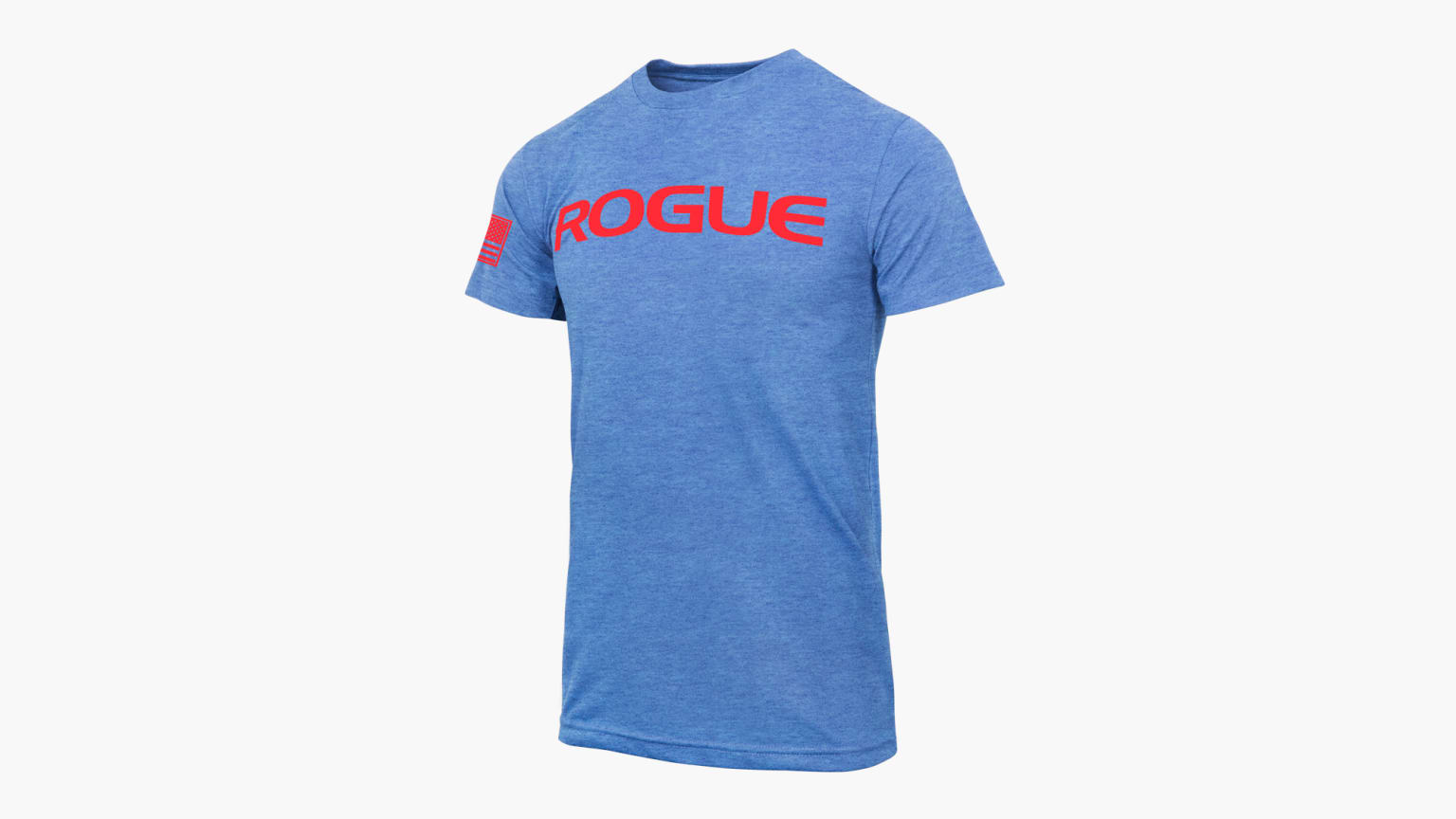 Rogue Basic Shirt Men s Large Heather Blue Red L